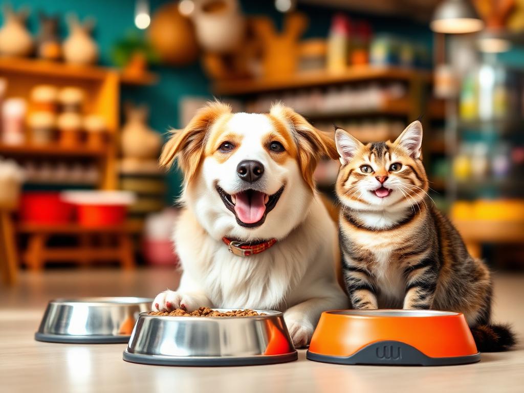 Tiernahrung für Hund und Katze